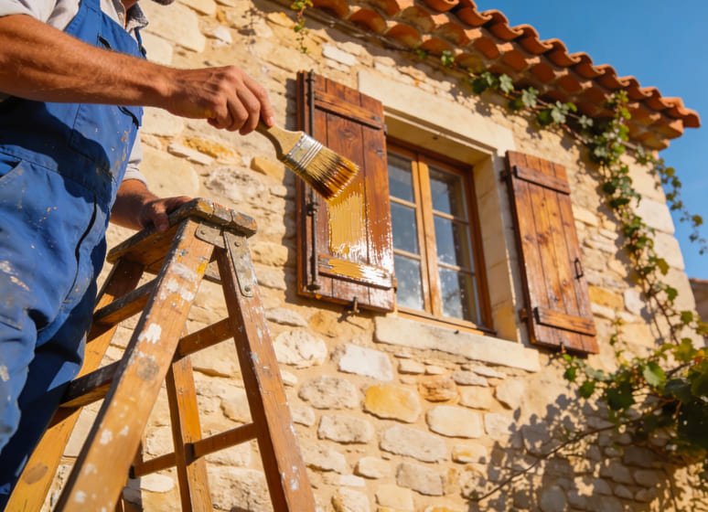 Peinture extérieure à VIllefranche de Rouergue