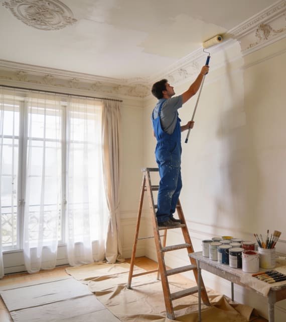 peintre à VIllefrance